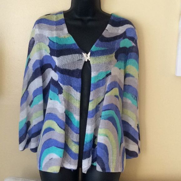 NIC+ZOE Sweaters - NEW💞NIC+ ZOE💖great hand painted sweater